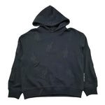 John Richmond Felpa Chiusa con Cappuccio Tinta Unita per Bambino RBP26096FE NERO JOHN RICHMOND 