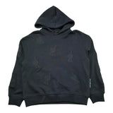 John Richmond Felpa Chiusa con Cappuccio Tinta Unita per Bambino RBP26096FE NERO JOHN RICHMOND 