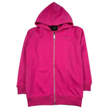 John Richmond Felpa con Zip E Cappuccio Tinta Unita per Bambina RGP26001FEA FUXIA JOHN RICHMOND 