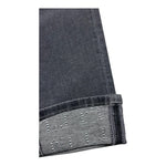 LIU JO jeans tinta unita con applicazione brillantini Nero per Bambina GF4114 NERO LIU JO 