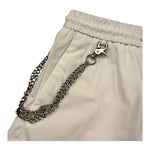 Antony Morato Bermuda Tinta Unita con Elastico In Vita per Bambino MKSH00092 BIANCO ANTONY MORATO 