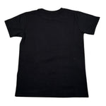 Kappa T-Shirt Girocollo Tinta Unita con Stampe per Bambino 3736M00009 NERO KAPPA 