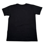 Kappa T-Shirt Girocollo Tinta Unita con Stampe per Bambino 3736M00009 NERO KAPPA 