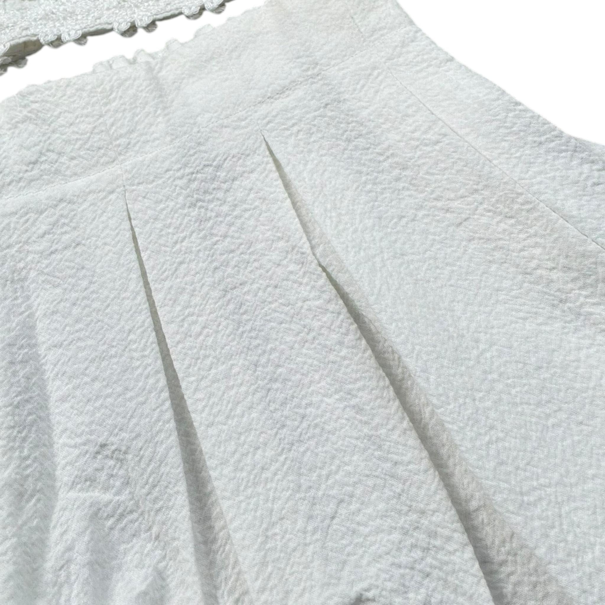 Lalalu' Completo 2 Pezzi T-Shirt-Shorts per Neonata CCTL11P BIANCO LALALU' 