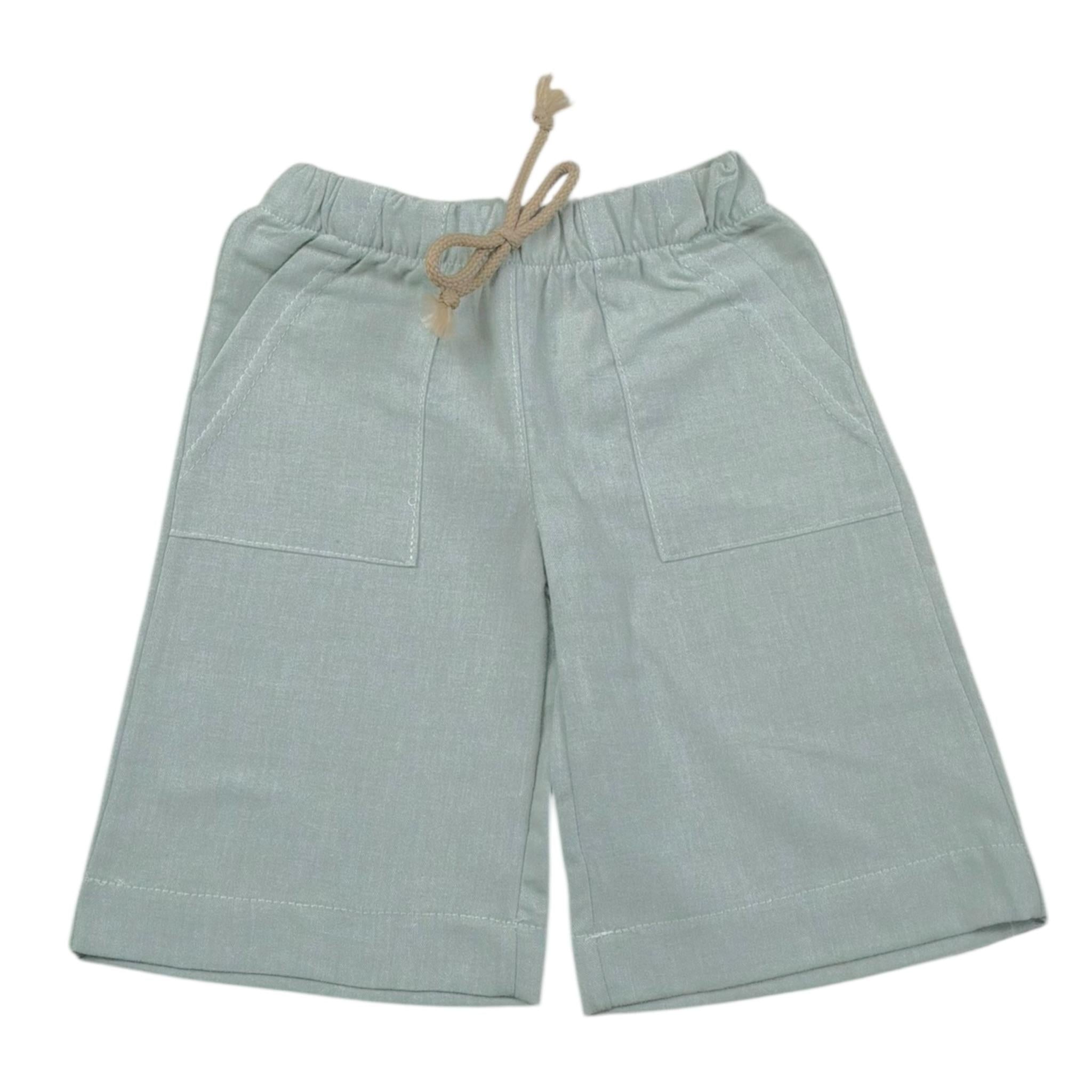 Babyvip Pantalone Tinta Unita con Elastico In Vita per Neonata T1354N VERDE ACQUA BABYVIP 