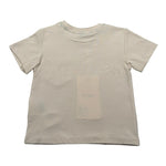 Siviglia T-Shirt Girocollo Tinta Unita con Taschino per Neonato SVNTS17285N BEIGE SIVIGLIA 
