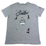 Monnalisa T-Shirt Girocollo Tinta Unita con Stampa per Bambino 253602 GRIGIO MONNALISA 