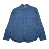 Jeckerson Camicia Manica Lunga Tinta Unita Collo Coreano per Bambino J3897 BLU JECKERSON 