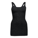 Saint Barth Abito Giromanica Tinta Unita  per Bambina TAINA NERO SAINT BARTH 