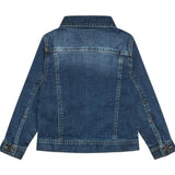 Guess Giubbino In Denim Tinta Unita con Stelle per Neonata N0BL08D4H60 BLU GUESS 