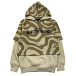 JOHN RICHMOND felpa chiusa con cappuccio stampa fantasia Verde per Bambino RBA25054FE VERDE JOHN RICHMOND 