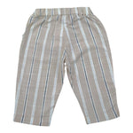 Babyvip Pantalone Tinta Unita con Fantasia A Righe per Neonato T1342 BEIGE BABYVIP 
