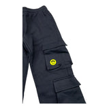 BARROW KIDS pantalone tinta unita con tasconi  Nero per Bambina F4BKJUFP029 NERO BARROW KIDS 