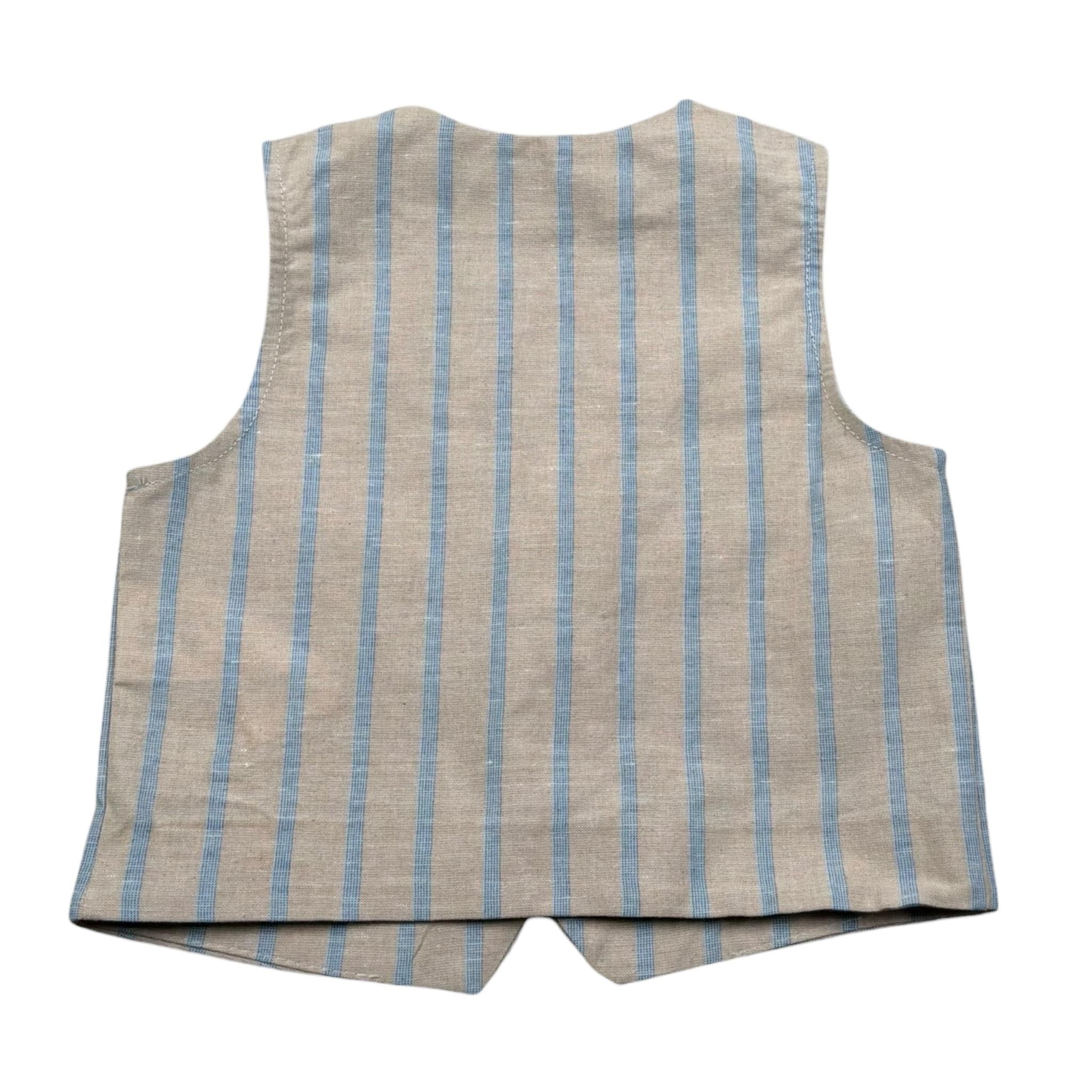 Le Bebe Gilet Fantasia A Righe per Neonato LBB4964 BEIGE LE BEBE 