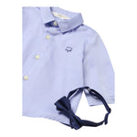 MAYORAL camicia tinta unita con papillons Azzurro per Neonato 2180X AZZURRO MAYORAL 