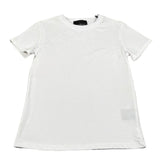 John Richmond T-Shirt Girocollo Tinta Unita con Logo per Bambina RGP26017TS BIANCO JOHN RICHMOND 