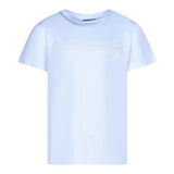 Fun & Fun T-Shirt Girocollo Tinta Unita con Paillettes con Spilla per Bambina FNCJTS16390 BIANCO FUN & FUN 