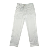 Please Pantalone Tinta Unita con Girovita Regolabile per Bambino PHH9132B73 BIANCO PLEASE 