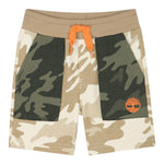 Timberland Bermuda Stampa Fantasia Militare per Bambino T60492 BEIGE TIMBERLAND 