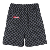 Sprayground Bermuda Bicolore con Fantasia A Quadri per Bambino SPY1043 NERO SPRAYGROUND 