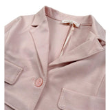 Please Giacca Tinta Unita per Bambina LG00172G73XJ ROSA PLEASE 