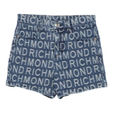 John Richmond Short In Denim Logato per Bambina RGP25122SHX BLU JOHN RICHMOND 