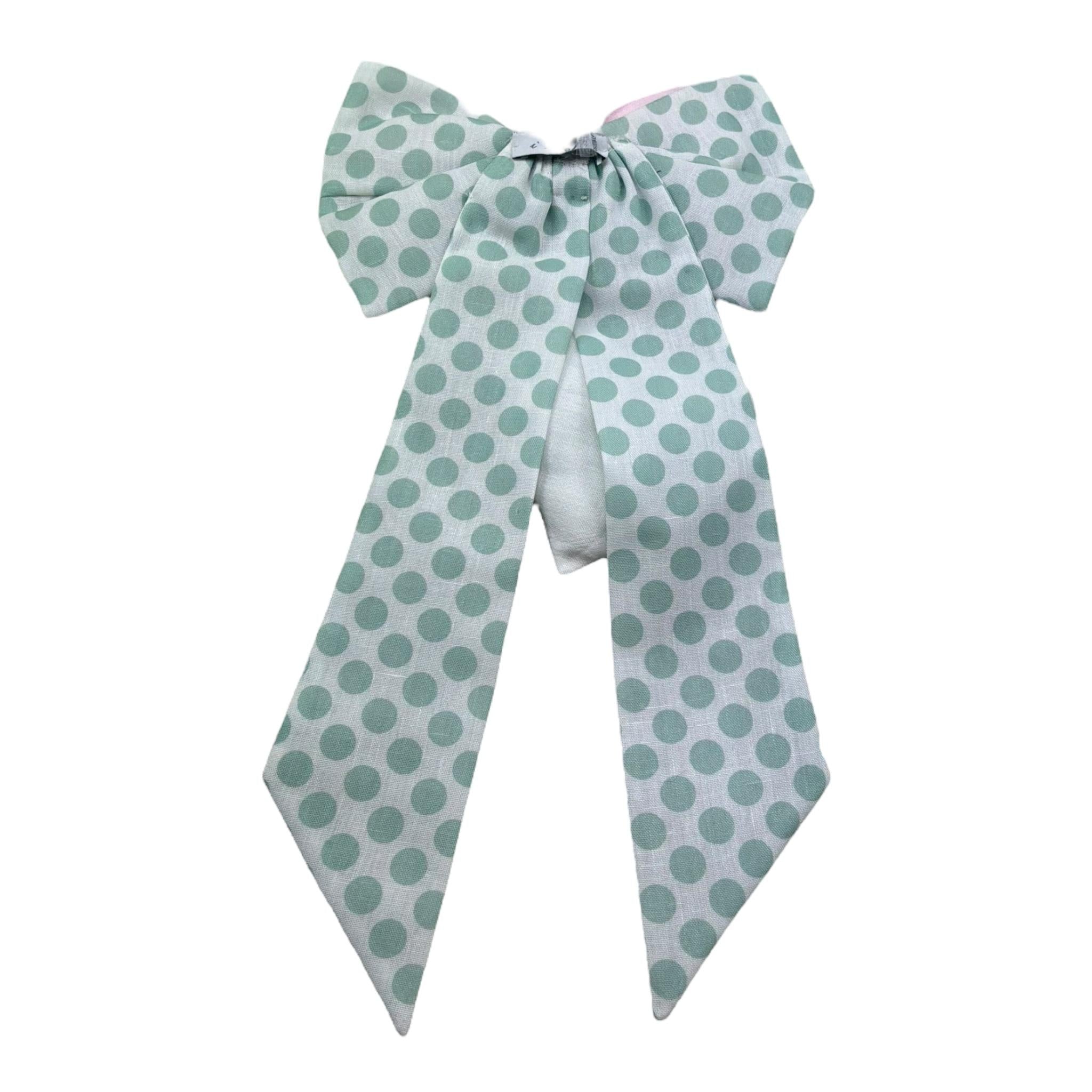 I Delfi Fiocco Nascita Bicolore per Neonato 25P5471G VERDE I DELFI 