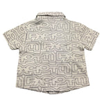 Cesare Paciotti Camicia Mezza Manica Tinta Unita con Stampe per Neonato CMP5103B BIANCO CESARE PACIOTTI 