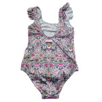 Saint Barth Costume Intero Stampa Fantasia per Bambina TILDA BIANCO SAINT BARTH 