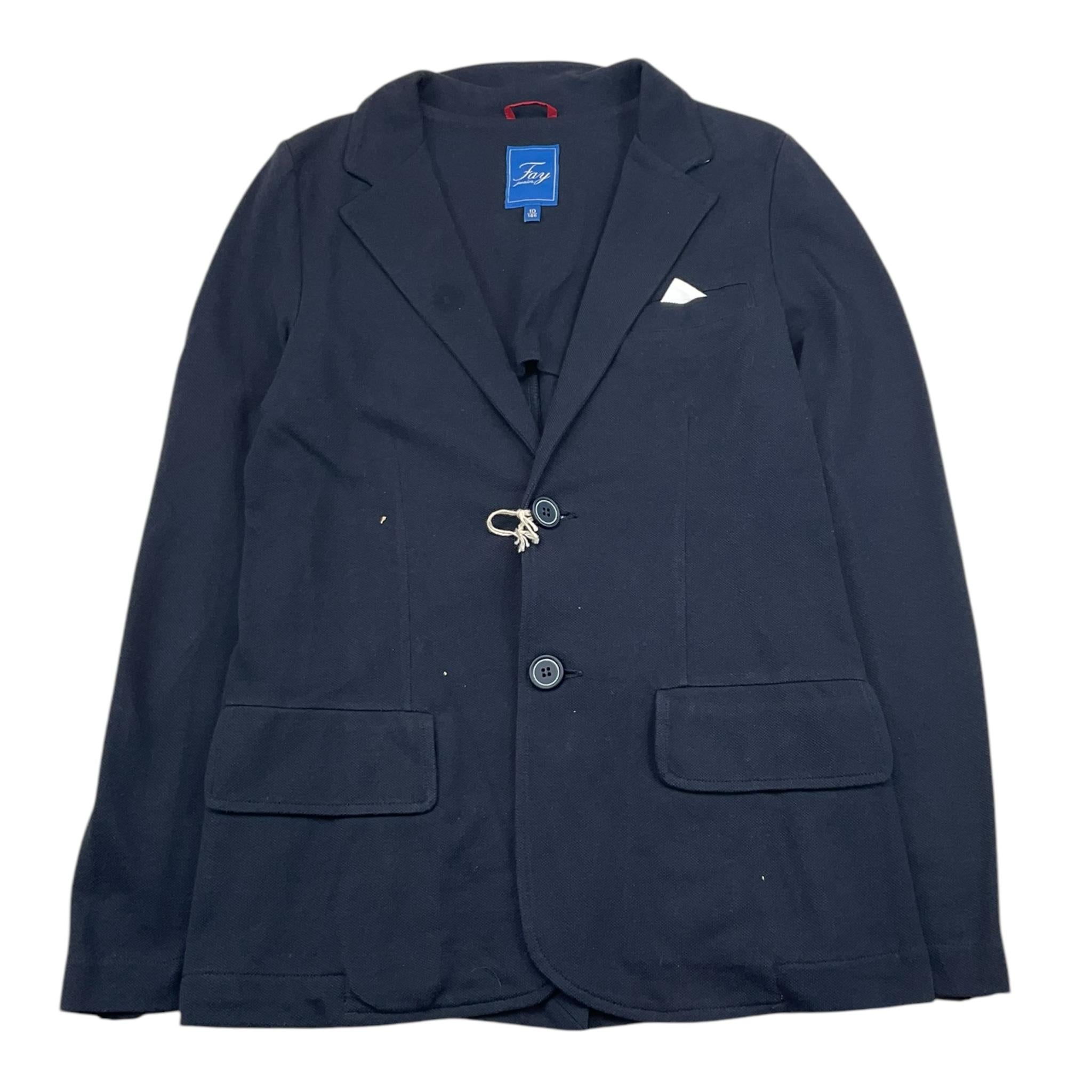 FAY giacca tinta unita con taschino Blu per Bambino NBH12387 BLU FAY 