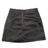 JOHN RICHMOND gonna in ecopelle tinta unita con stampa stella Nero per Bambina RGA24018GO NERO JOHN RICHMOND 