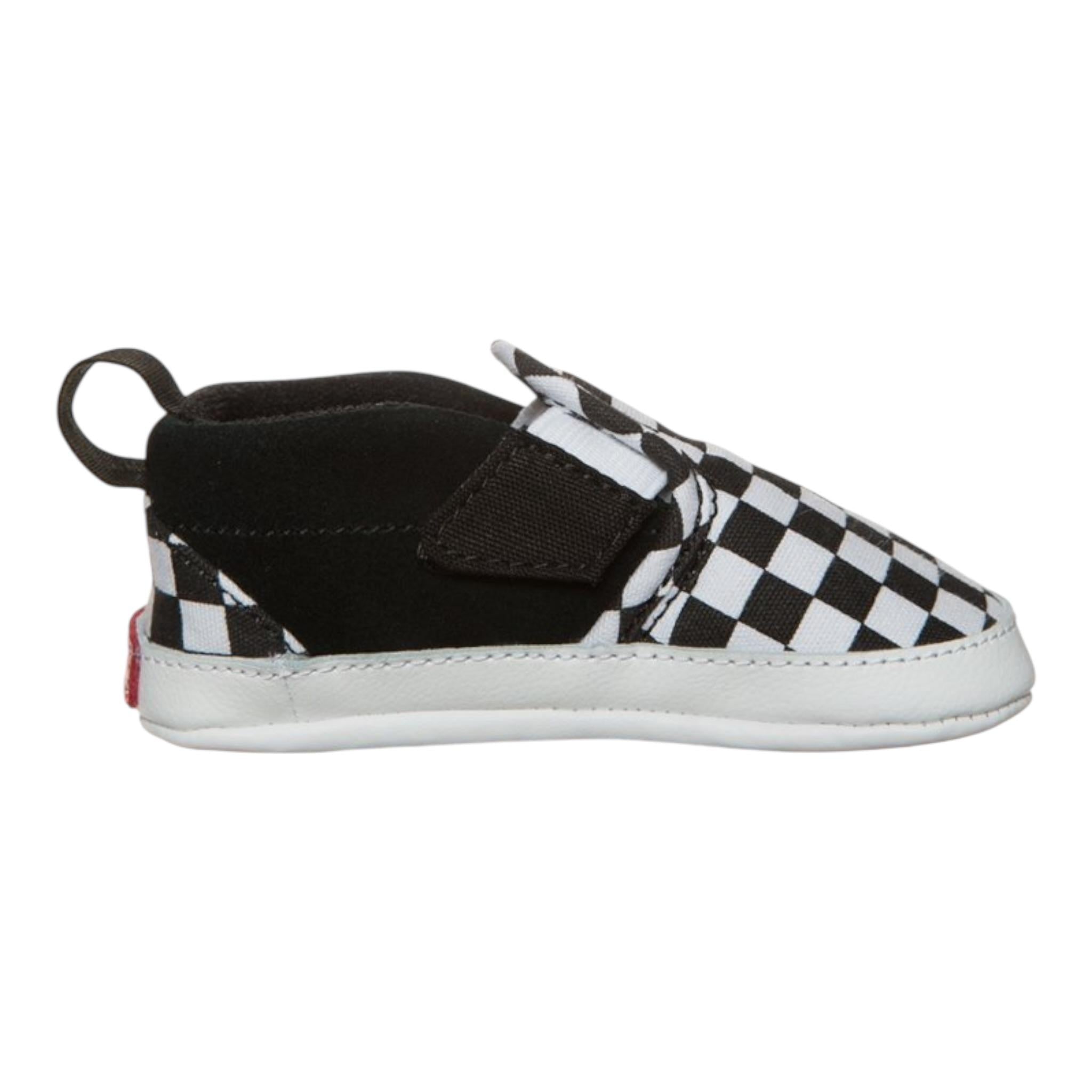 Vans Sneakers Morbide Bicolore Fantasia Quadri Nero per Neonato VN0A2XSLFB71 NERO VANS 