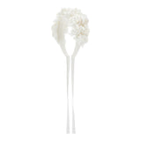 Monnalisa Cerchietto Tinta Unita con Applicazioni per Bambina CERMN BIANCO MONNALISA 