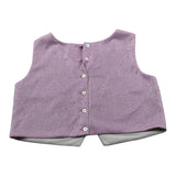 Nunzia Corinna Top Tinta Uita Giromanica Rosa per Bambina NJ4216210 ROSA NUNZIA CORINNA 