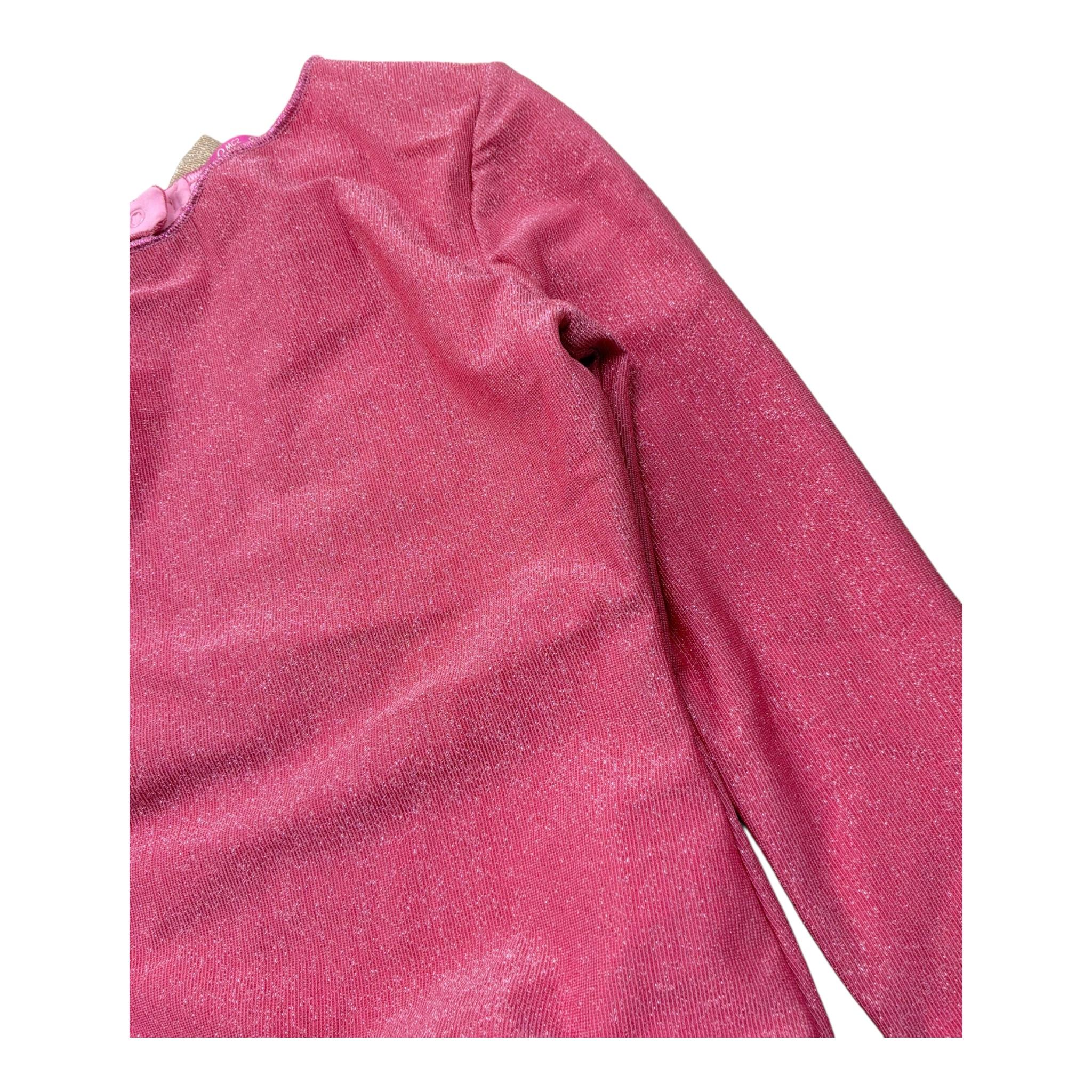 Saint Barth Costume Intero Manica Lunga per Bambina 00064L FUXIA SAINT BARTH 