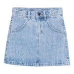 Marc Jacobs Gonna In Denim Tinta Unita con Brillantini per Bambina W60539 AZZURRO MARC JACOBS 