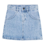 Marc Jacobs Gonna In Denim Tinta Unita con Brillantini per Bambina W60539 AZZURRO MARC JACOBS 