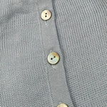 Seerose Cardigan Tinta Unita con Bottoni per Neonata 502 AZZURRO SEEROSE 