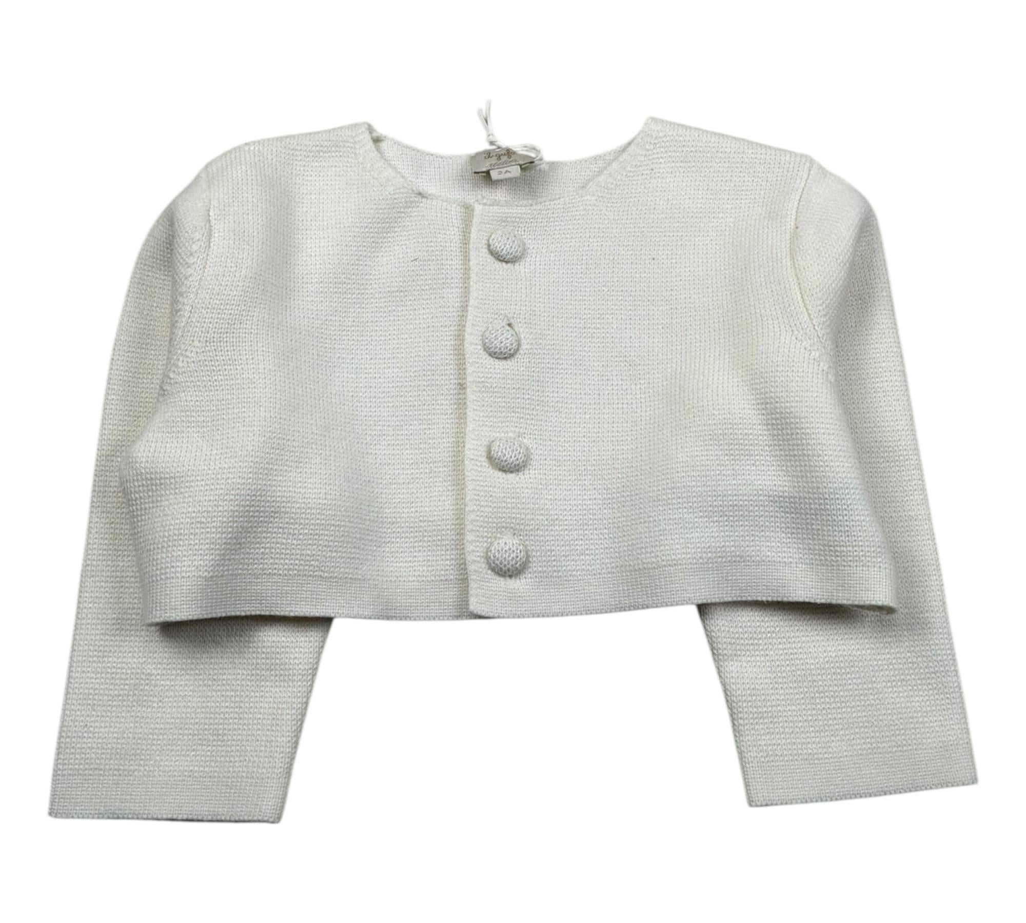 Il Gufo Coprispalle Tinta Unita per Neonata PATGF423EM109 PANNA IL GUFO 