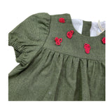 ILFAROBIMBI completo 2 pezzi camicia-pantalone palazzo Verde per Neonata IFB50104 VERDE ILFAROBIMBI 