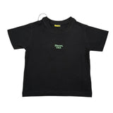Blauer T-Shirt Girocollo Tinta Unita con Stampa per Neonato 25SBLKH02565 NERO BLAUER 