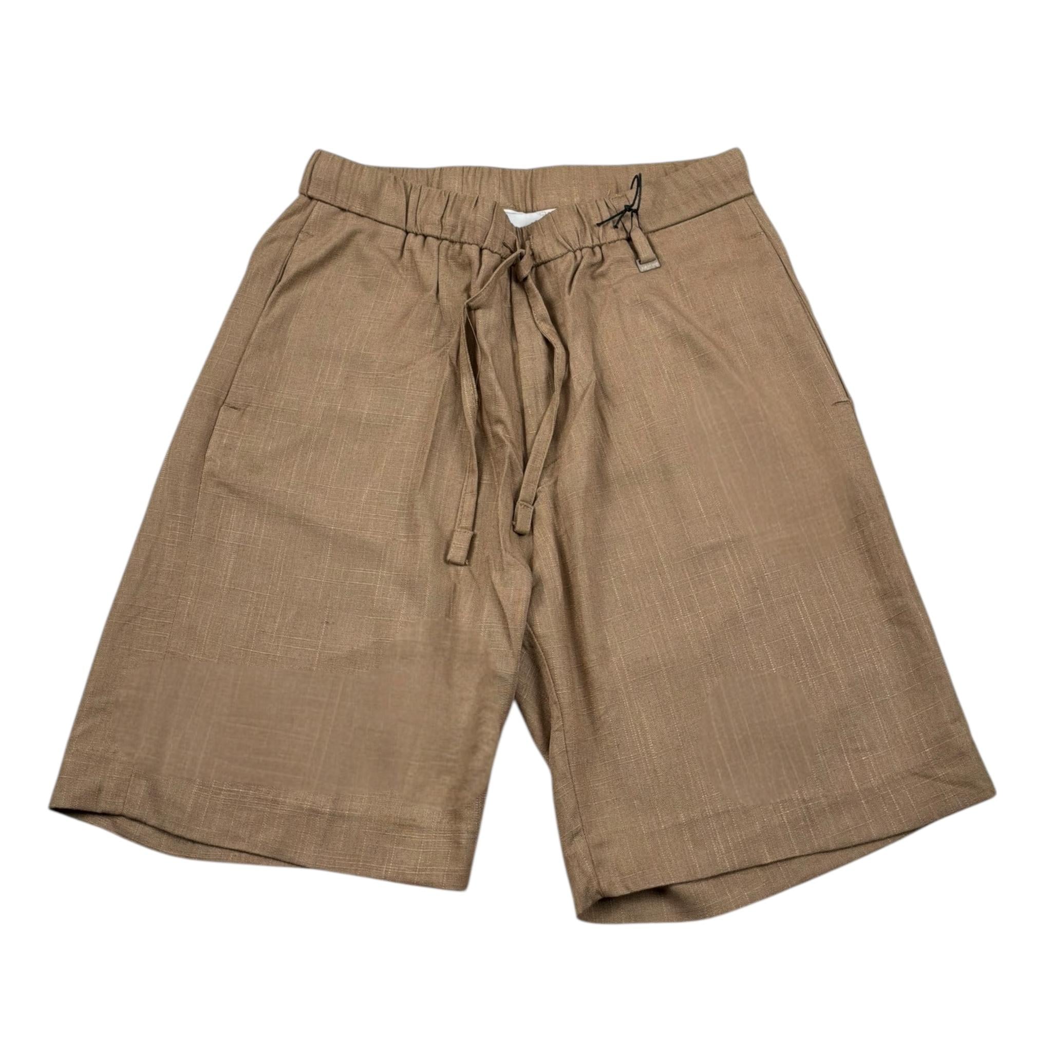 I'M Brian Bermuda Tinta Unita con Elastico In Vita per Neonato BE3247JNX BEIGE I'M BRIAN 