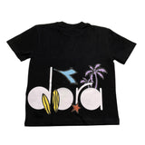 Diadora T-Shirt Girocollo Tinta Unita con Logo per Neonato S4DIBBTH085 NERO DIADORA 