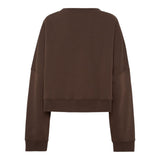 Dsquared2 Felpa Chiusa Tinta Unita con Logo per Bambina DQ2933 MARRONE DSQUARED2 