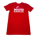 Gaelle Abito T-Shirt tinta unita con Stampa Rosso per Bambina 2746V00520 ROSSO GAELLE 