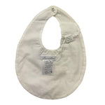 BARCELLINO bavetta tinta unita con stampa Bianco per Neonata 115605 BIANCO BARCELLINO 