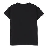 Moschino Abito Mezza Manica Tinta Unita con Logo per Bambina HDV0G9 NERO MOSCHINO 