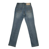 U.S. Polo Assn Jeans Tinta Unita con 5 Tasche per Bambino US41548001 AZZURRO U.S. POLO ASSN 