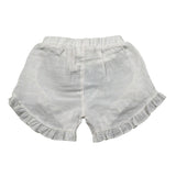 Play Up Short Tinta Unita con Elastico In Vita per Neonata PA022AQ11700 BIANCO PLAY UP 