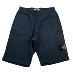 Stone Island Bermuda In Felpa Tinta Unita per Bambino K1S166200002 BLU STONE ISLAND 